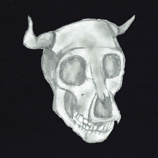 Minotaur Skull by grandmuftarkin